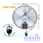 Quạt công nghiệp treo Dasin KWP-2460